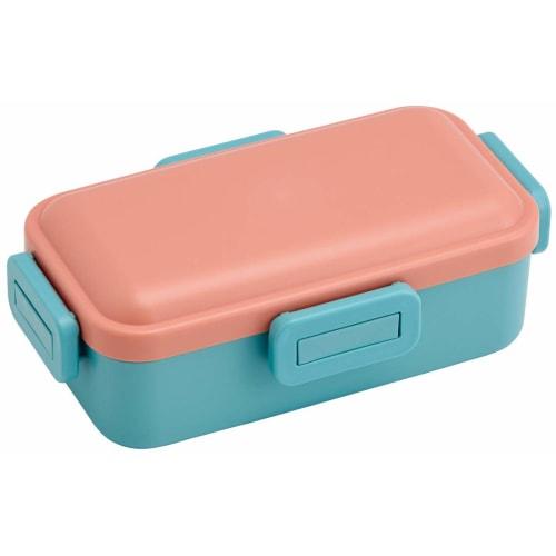 Skater Ag+ Silver Ion Antibacterial Bento Box with Domed Lid, 530ml, Apricot, PFLB6AG