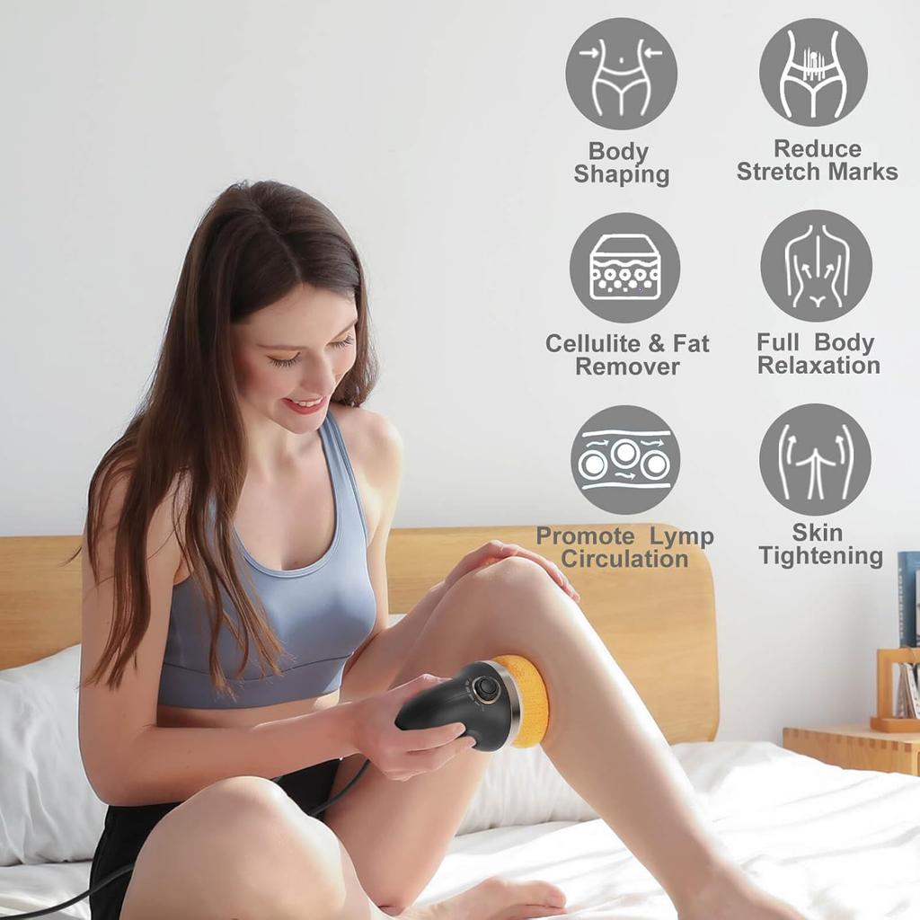 Handheld Cellulite Massager-Body Sculpting Machine with Lymphatic Drainage, Stomach Massager for Belly Fat, and Vibrating Beauty Sculpt Massager
