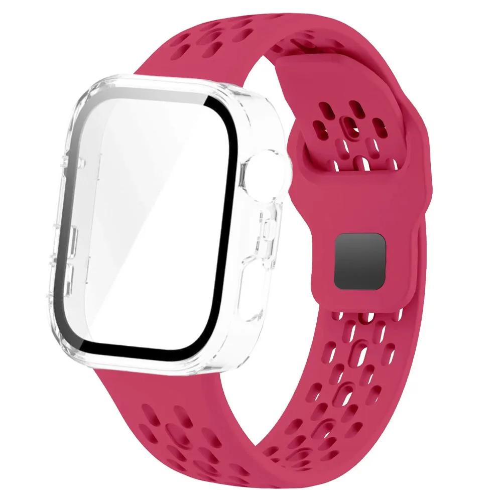 PC-Gehäuse+Silikonband Für Huawei Watch Fit 3 4 4 Pro Displayschutzhülle Armband Für Huawei Watch Fit 4 Pro Vollständige Abdeckung Schale