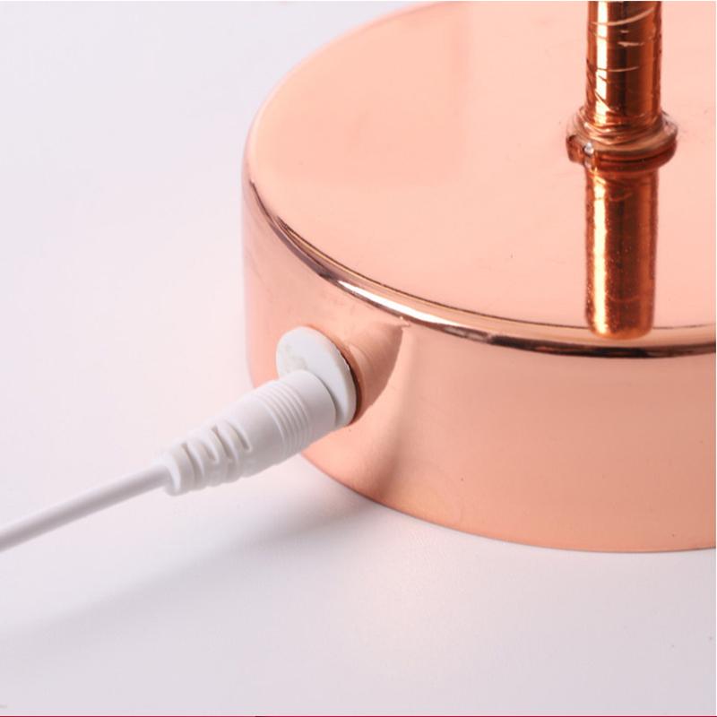 Péřová noční lampa dálkové ovládání stolní lampa USB/AA Creative peříčkové stínidlo na svatbu Dekorace do obývacího pokoje