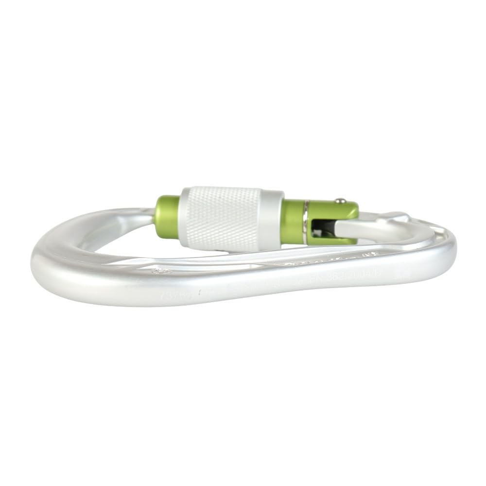 Edelrid HMS Bullet Permalock Carabiner ER73760 SI (Silver/FF/Men's, Lady's) [Used]