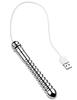 Heat Rod Metal Heating Dildo 13.5 X 2cm - MenSteel - METAL DILDO