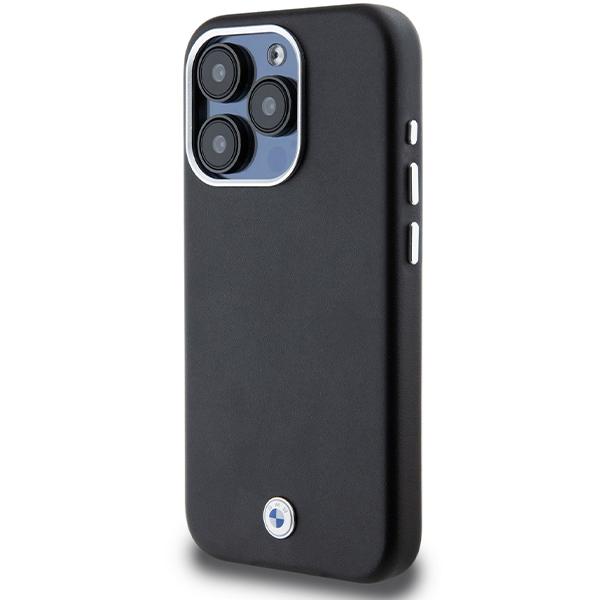 BMW BMHMP15L23PUFWK iPhone 15 Pro 6.1"black/black Signature Wrapped Metal MagSafe