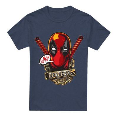 Deadpool Unisex Adult Gangster T-Shirt