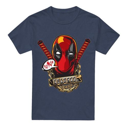 Deadpool Unisex Adult Gangster T-Shirt