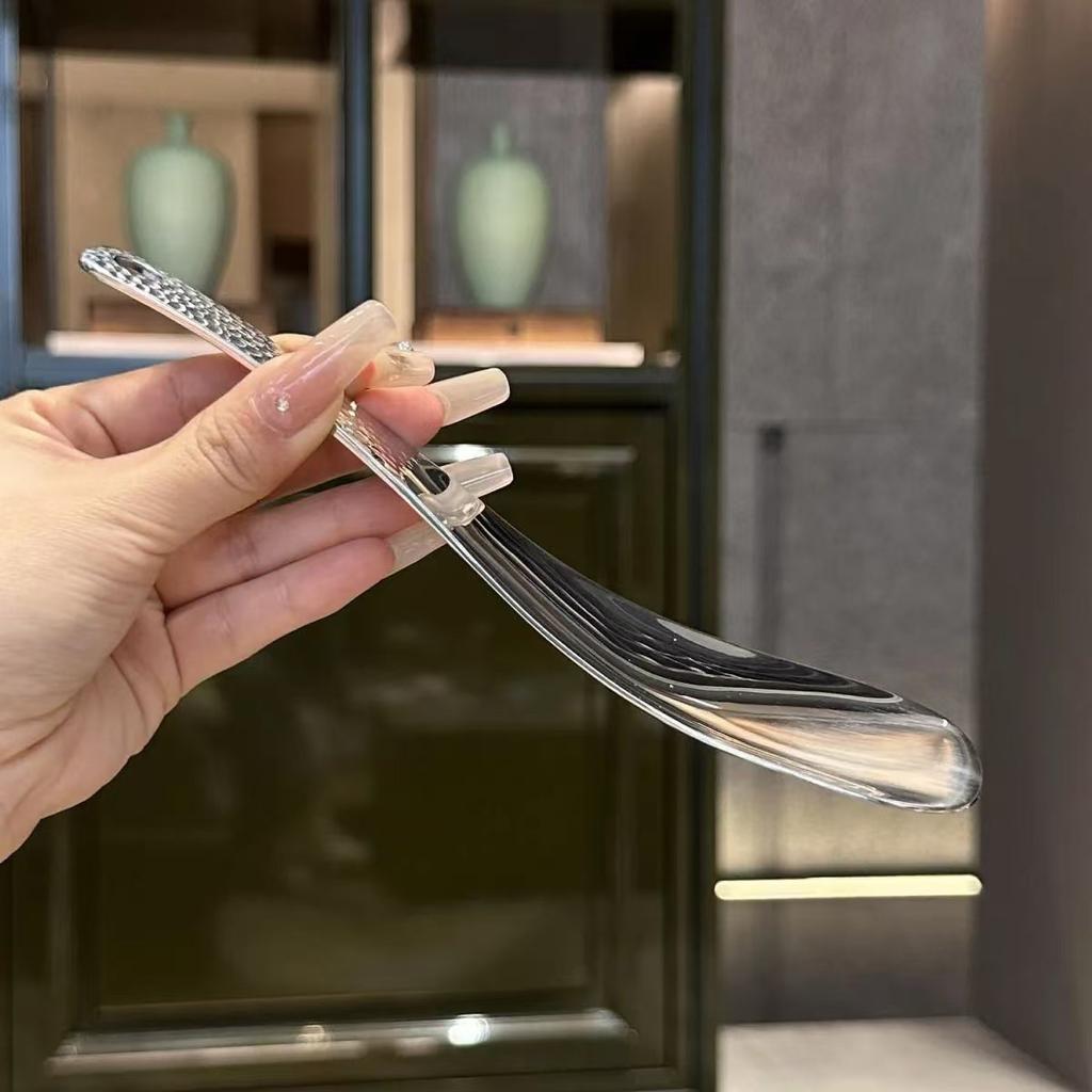 Nerezová Kladivková Lyžica na Ryžu Moderná Minimalistická Kuchynská Servírovacia Lyžica pre Domácnosť Reštauráciu