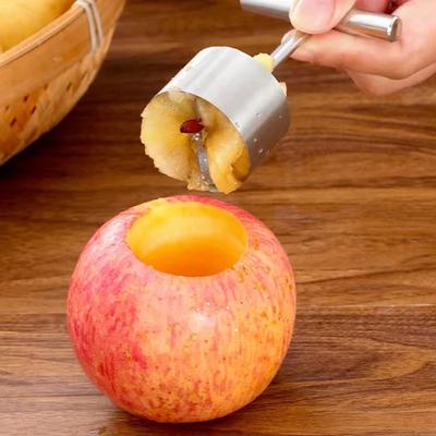 1pc Stainless Steel Fruit Corer Pear Apple Seed Remover Pulp Splitter Multi-function Fruit Coring Cutter Tool Kitchen Gadget