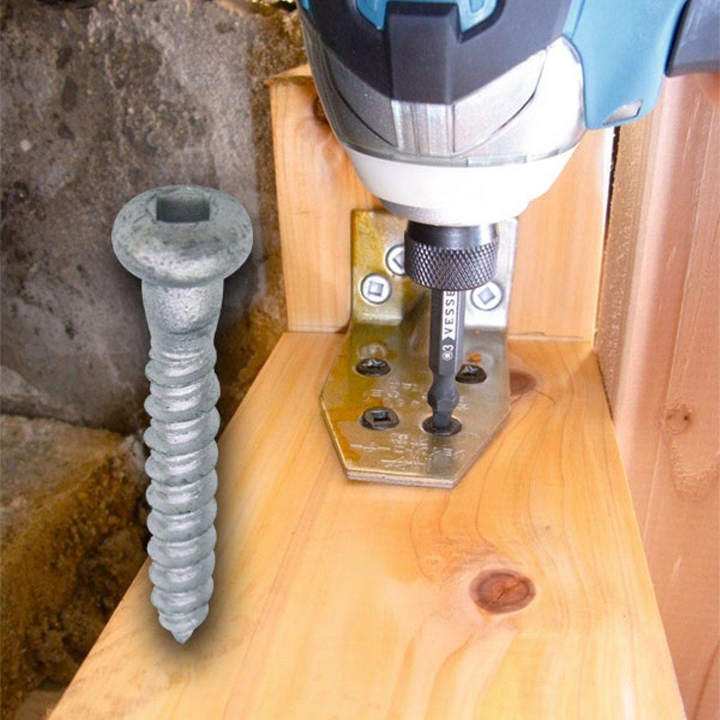 VESSEL Combi X PQ142311 Double-Ended Bit, 2-Piece Set, Phillips/Square +2/SQ3 110,