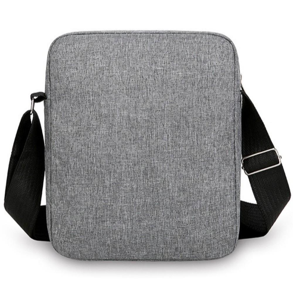 Casual Large Crossbody Bag Oxford Grey Messenger Satchel Shoulder Bag Men