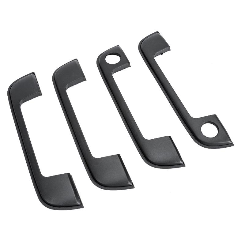 4pcs Auto Door Handle Kits Covers Replaces 51218122441 ABS Exterior Door Handle Covers Simple Installs for E36 E34 E32