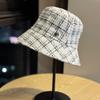 New high-end fisherman hat women's small fragrance style fashionable versatile face small sunshade basin hat