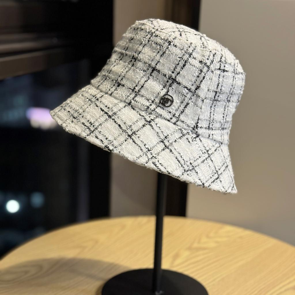 New high-end fisherman hat women's small fragrance style fashionable versatile face small sunshade basin hat