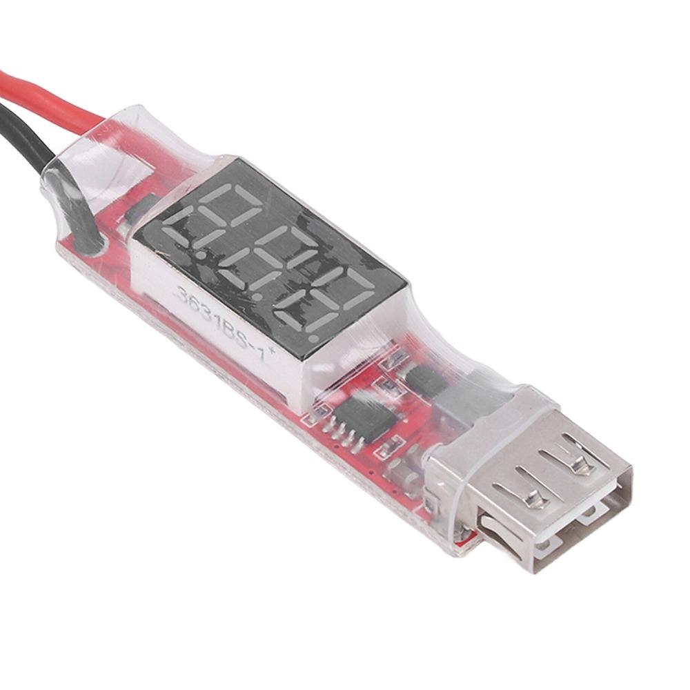 XT60 Plug Connector USB Charging Converter Voltage Protection XT60 To USB Adapter  For Lipo Battery