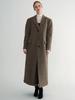 Paul&Alice Single Maxi Coat / Brown Check