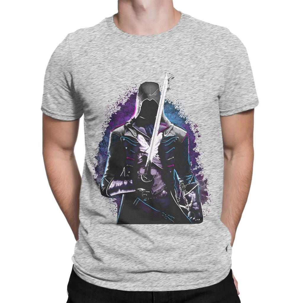 Assassin Creed Shadows Merch T-shirt Unisex Cotone Maglietta Stampa Grafica Top Maglietta