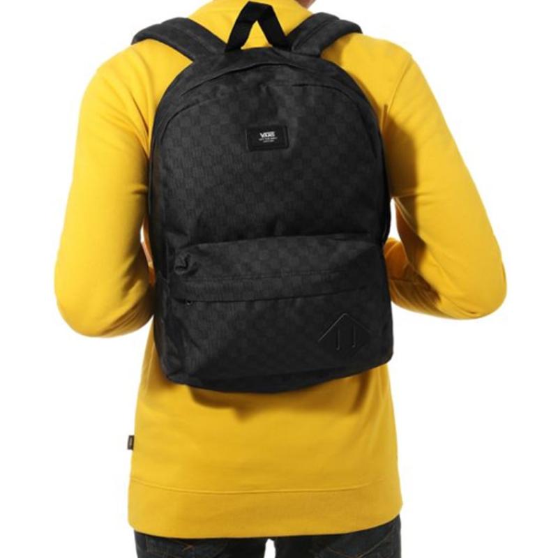 Vans Polyester Backpack Regular Unisex Black Vans VN0A3I6RBA5