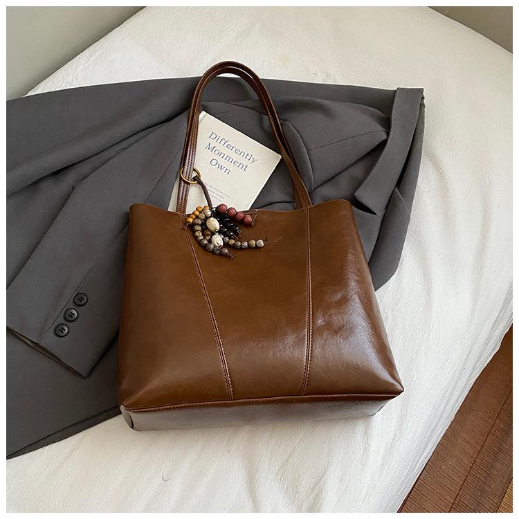 Autumn Retro Niche Underarm Bag Women's New Trendy Bag Large Capacity Shoulder Bag Fashion Bag