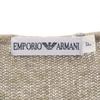 Emporio Armani Long Sleeve Knit One Piece F Beige Women Used