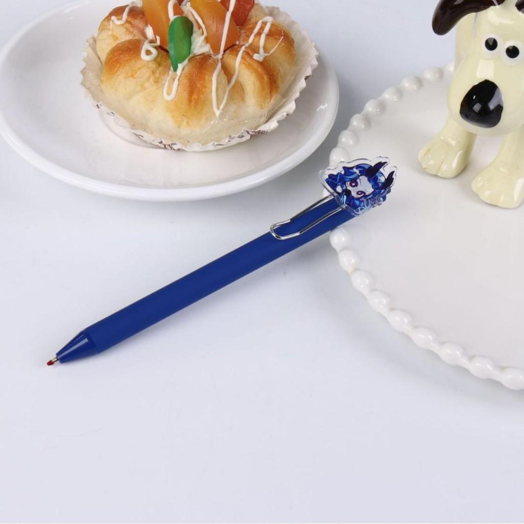 Nezha 2: Demon Child's Uproar Quick-Dry Gel Pen, 0.5mm Black Ink, National Tide Animation Style.