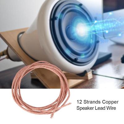 12-adriges Lautsprecherkabel Subwoofer Tieftöner Reparatur Kupferdraht
