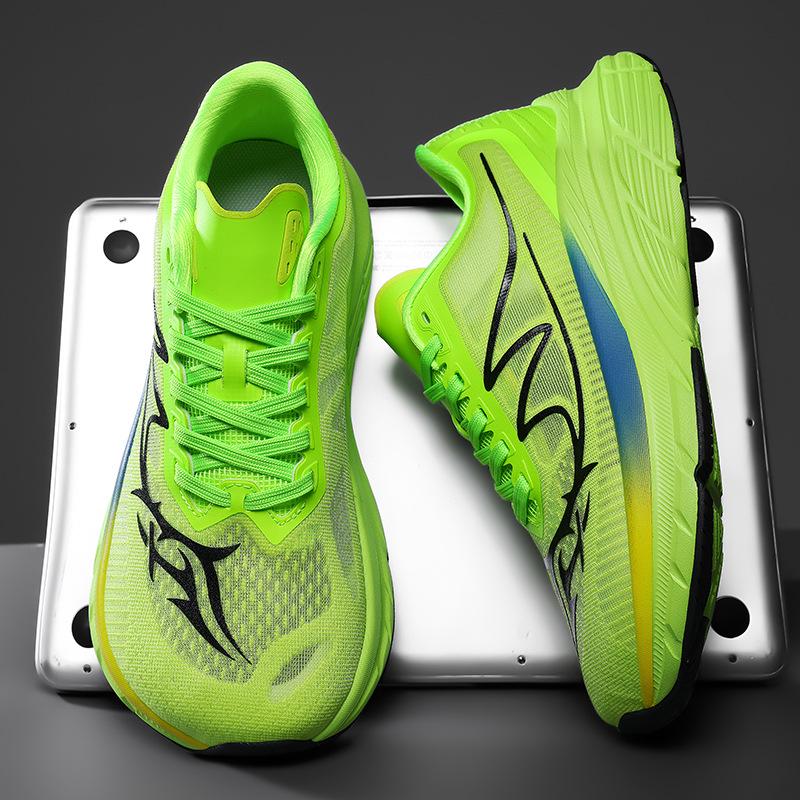Men's Wide Toe Box Shock Absorbing Running Shoes - Comfortable, Large Size, Mesh, Wide Fit Sports Shoes for Spring/Summer 2026
