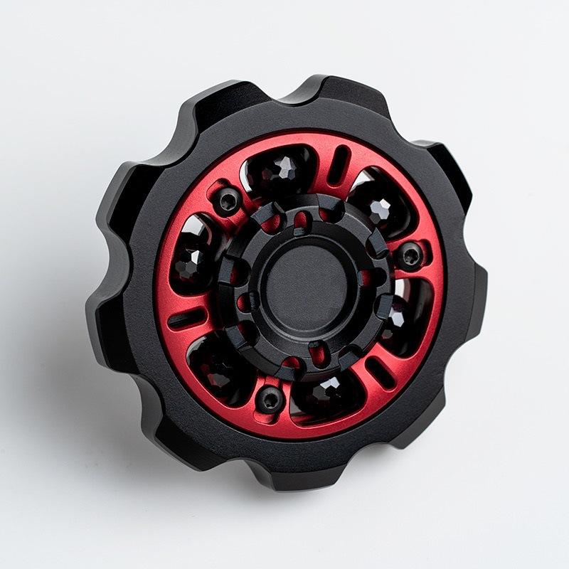 Fidget Sprockets Spinner Fingertip Spinning Top Tip Gyro Edc Metal Anti Stress Easing Toy Ansiedad Cool Things