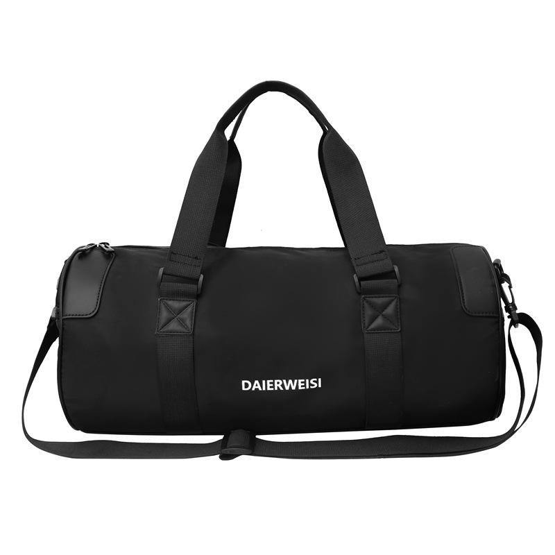 Couple Dry and Wet Separation Sports Contrast Fitness Bag Household Goods Storage Luggage Bag