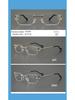 CT0344O Unisex Rimless Stylish Pure Titanium Myopia Eyeglass Frame