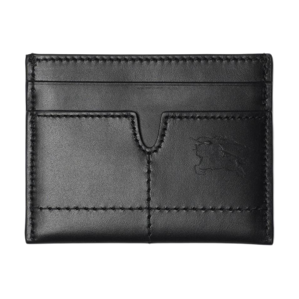 Burberry Minimalist Elegant Calfskin Card Holder Men Accessories Black 80930891