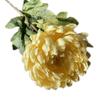 5pcs Artificial Chrysanthemum Flower Branch Faux Silk Pineapple Chrysanthemum with Long Stem for Wedding Floral Arrangement