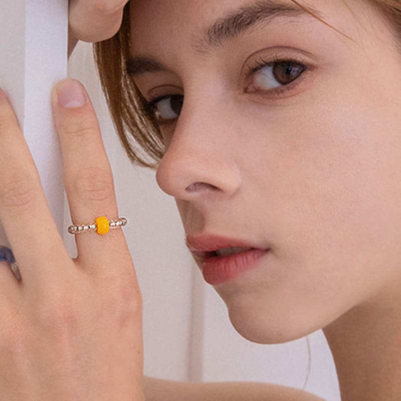 GETMEBLING Clear Ball Ring