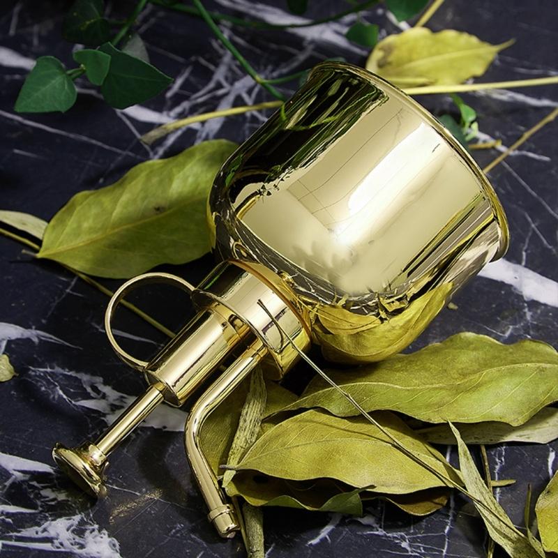 Ergonomiczna Wytrzymała Stal Nierdzewna Mała Konewka Odporna na Rdzę Lekka Na Balkon Ogród i Rośliny Domowe