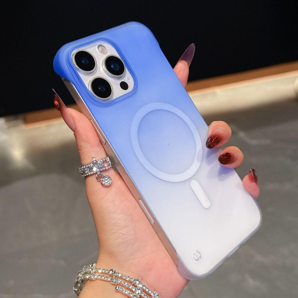 Capa Magnética Fosca Semi-Cobertura para Apple 17 Promax