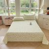 Active Print Pure Cotton Bed Sheets - Simple Style for Dormitory, Home, Single & Double Beds