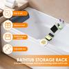 Clear Bathtub Tray Expandable Bath Shelf Over Tub Bathtub Storage Table Multifunctional Bathroom Accessories for Home Bathroom