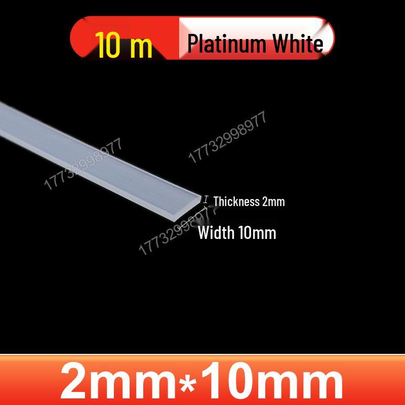 High-Temperature Resistant Transparent Silicone Rubber Sealing Strip