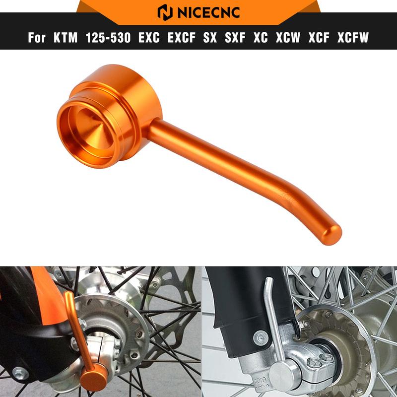 NICECNC 26mm Front Axle Puller Removal Tool For KTM EXC 300 EXC-F 350 SX 125 SXF 450 2003-2014 For Husaberg TE 300 2009-2014