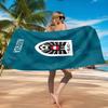 Asciugamano da Spiaggia Emblema Calcio Austria, Asciugatura Rapida, Facile da Curare, Adatto Sia per il Fitness che per le Vacanze al Mare, Essenziale Sportivo