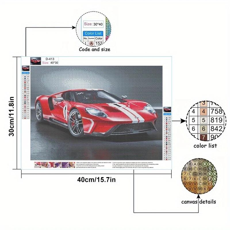 5D DIY горный хрусталь без рамы алмазная живопись 1 шт. 11 — фото 2