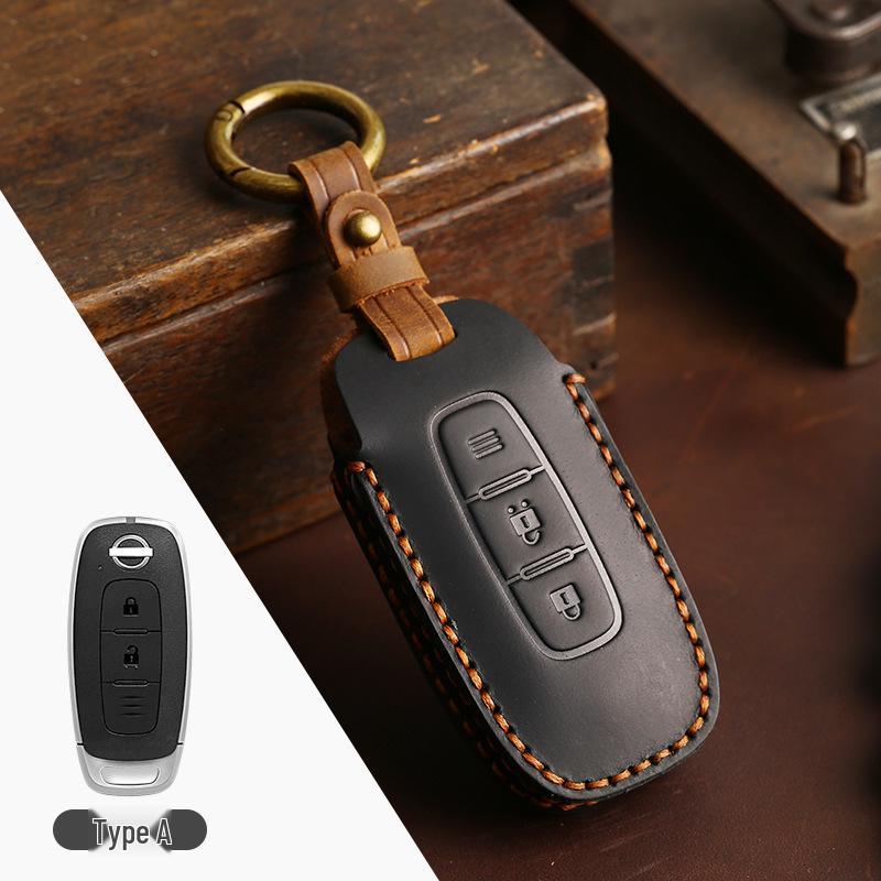 Nissan Key Case: Compatible with 23 Models Including Teana, Ariya, Sylphy, X-Trail, Tiida, Qashqai, and Kicks