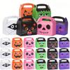 6/12 Halloween Candy Gift Box Monster Pumpkin Cat Mummy Vampire Skeleton Paper Gift Box Candy & Cookies Horror Theme