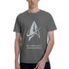 Star Treks Science Fiction TV Series 100 Cotton TShirt Mens Oversized T Shirts Men Round Neck Short Sleeve S6XL