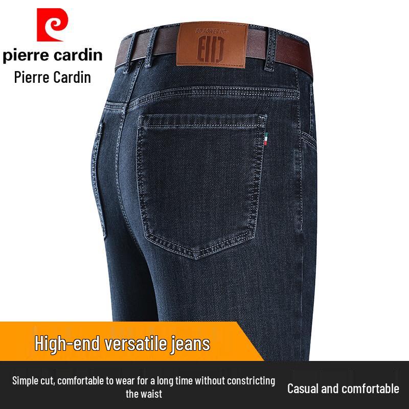 Pierre Cardin Men s Slim Straight Business Stretch Jeans 32