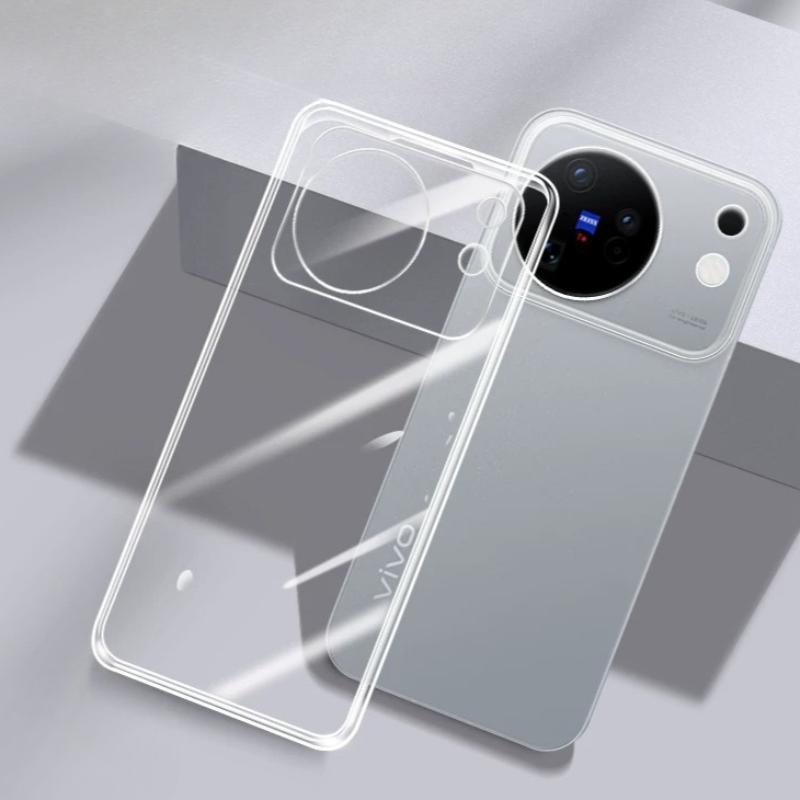 For Vivo X500 Pro Max Transparent TPU Phone Case for VivoX500 X500Pro Max Clear Silicone Soft Cover Protective Back Shell