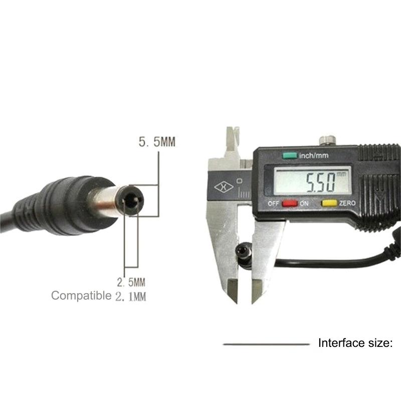 3.28ft Usb Booster Cable Power Bank Monitoring Usb 5v To Dc 9v/12v Step Up Voltage Converter Power