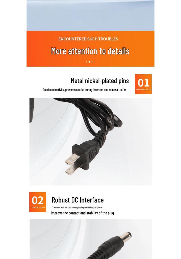 ספק כוח מיתוג רב-תכליתי 30W, מתח מתכוונן 3-12V, 3A