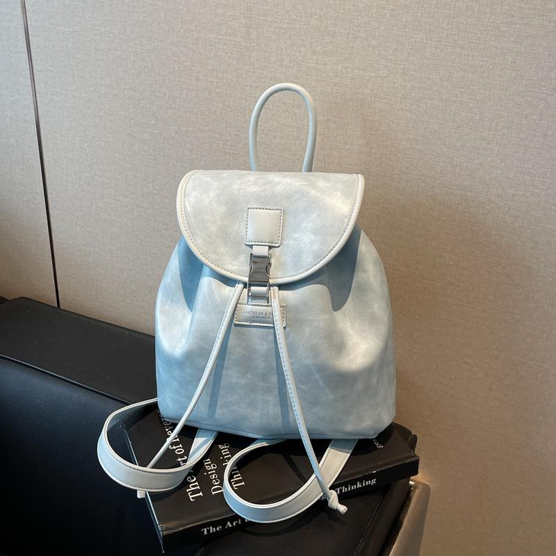 Schoolbag Backpack Women's Backpack 1011 Spring New Trendy Travel Niche Bag High Value Leisure Travel School Bag