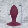 YWZAO Anal Plug Silicone Suction Cup H06