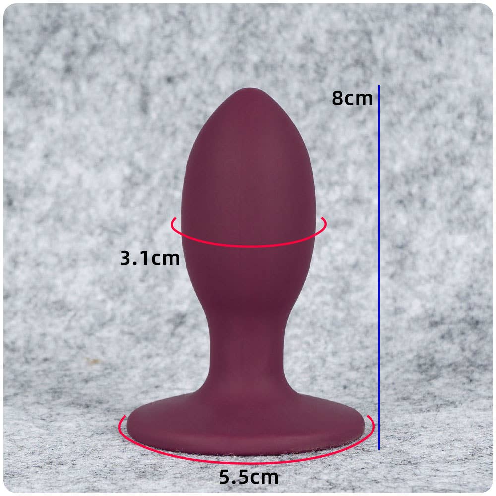 YWZAO Anal Plug Silicone Suction Cup H06