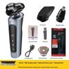 9D Multifunctional USB Rechargeable Electric Shaver & Full Body Hair Removal - Washable Beard Razor